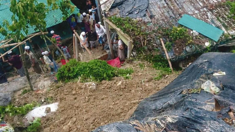 rohingya-camp-landslide-young-woman-death-injured-child